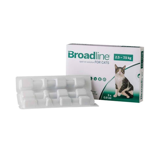 Broadline for best sale cats hair loss